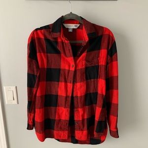 Boyfriend Buffalo Check Button Down